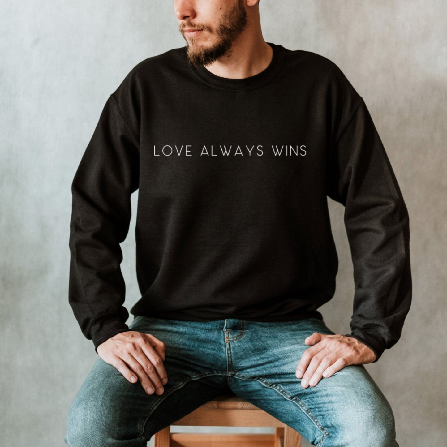 Love Always Wins Unisex Crew