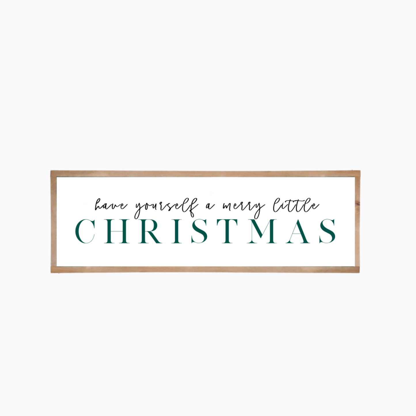 Merry Little Christmas Sign