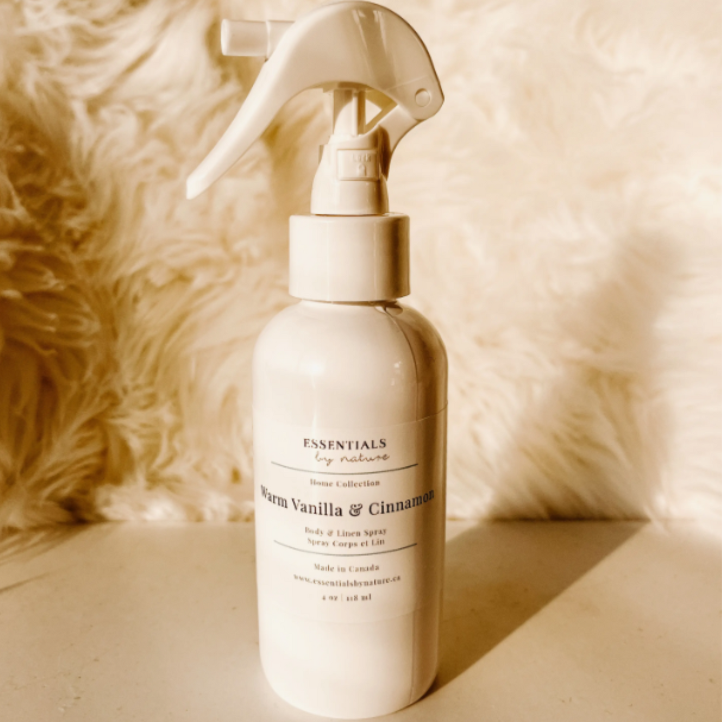 Warm Vanilla & Cinnamon Linen and Body Spray