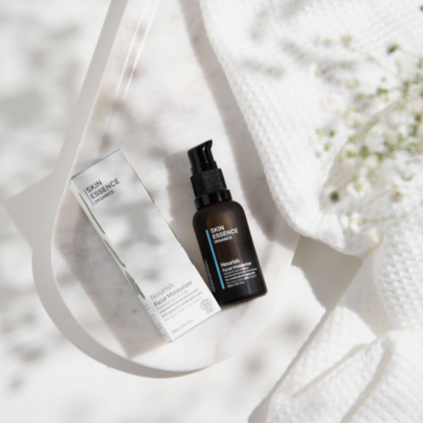 Nourish Facial Moisturizing Serum - Anti-Aging For Combo Skin