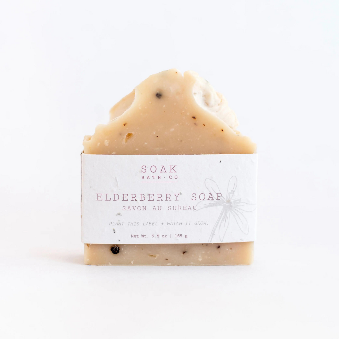 Elderberry Soap - Plantable Label