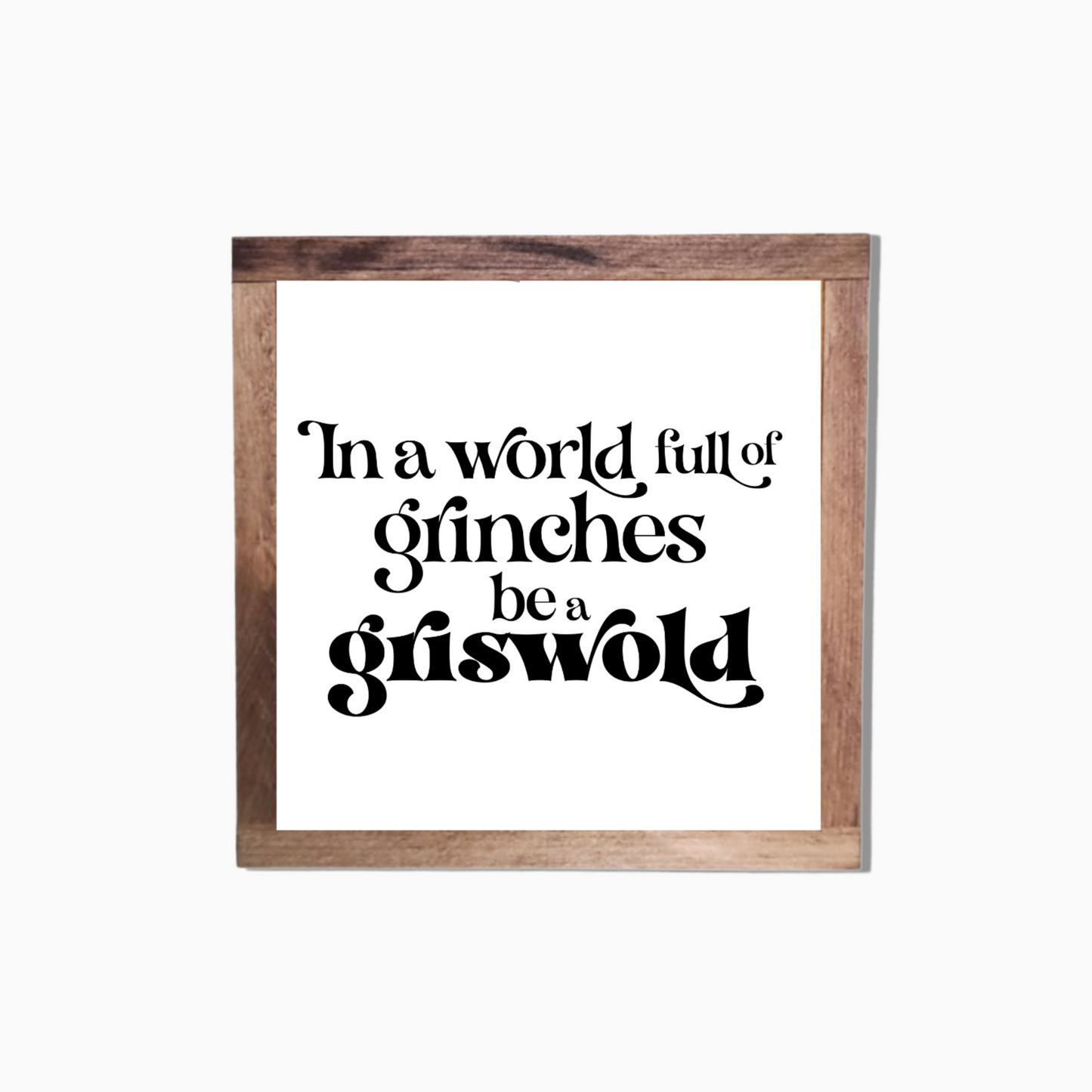 Griswold Mini Sign