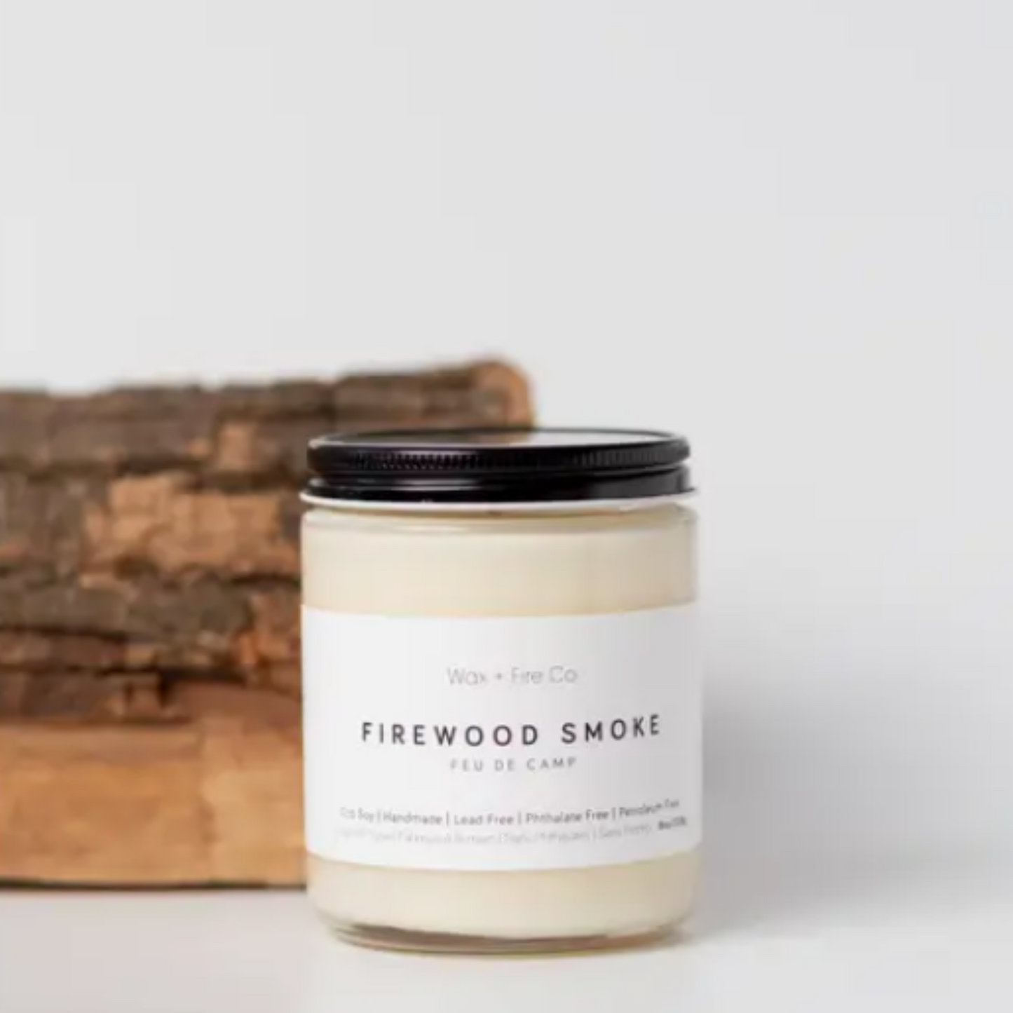 Firewood Smoke Soy Candle