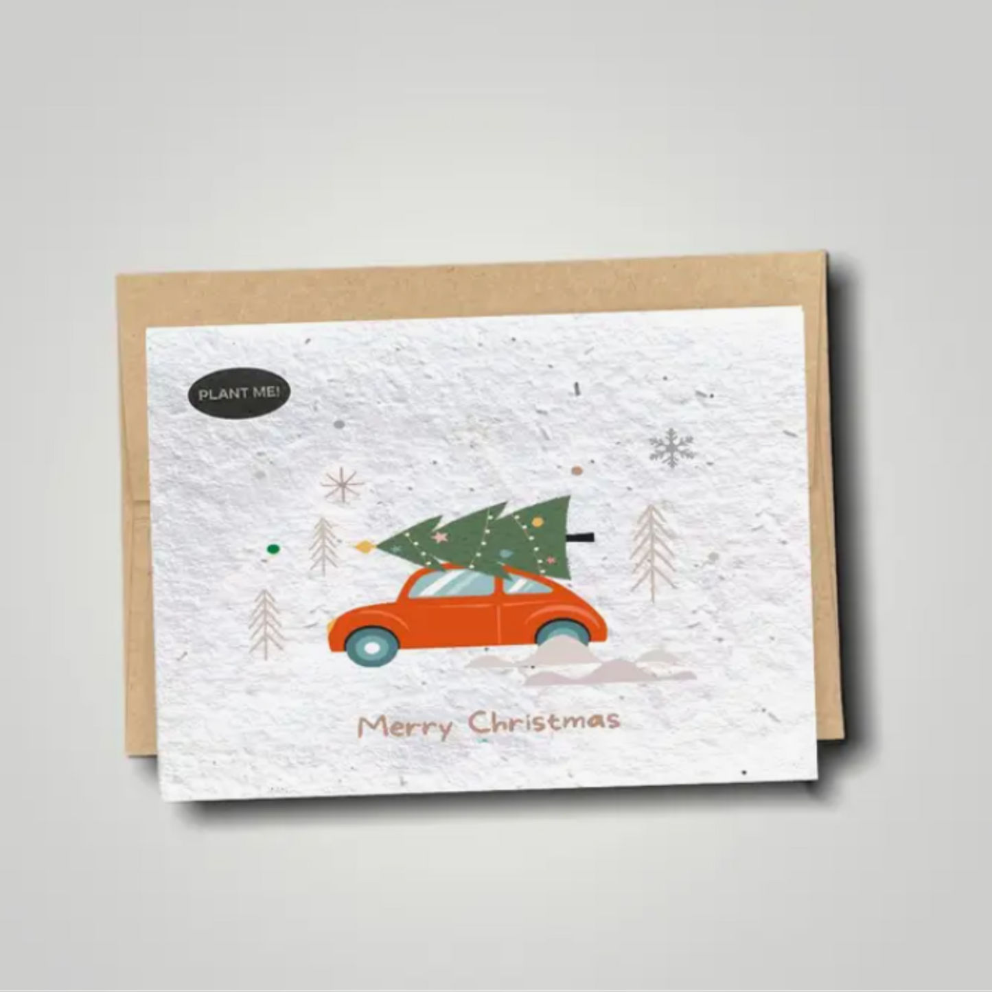 Punch Buggy Christmas Plantable Xmas Card