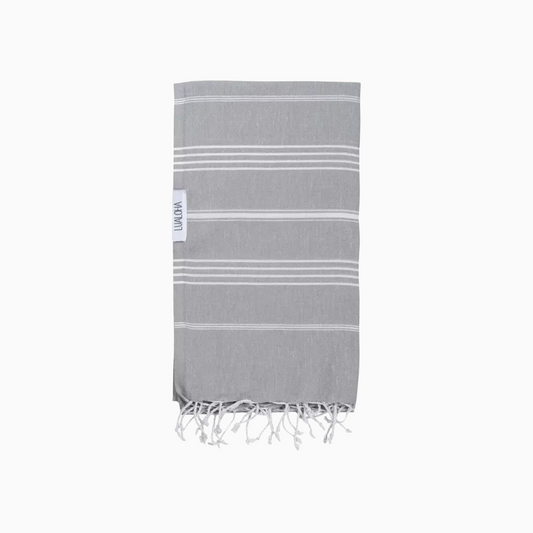 Light Grey Classic Turkish Towel