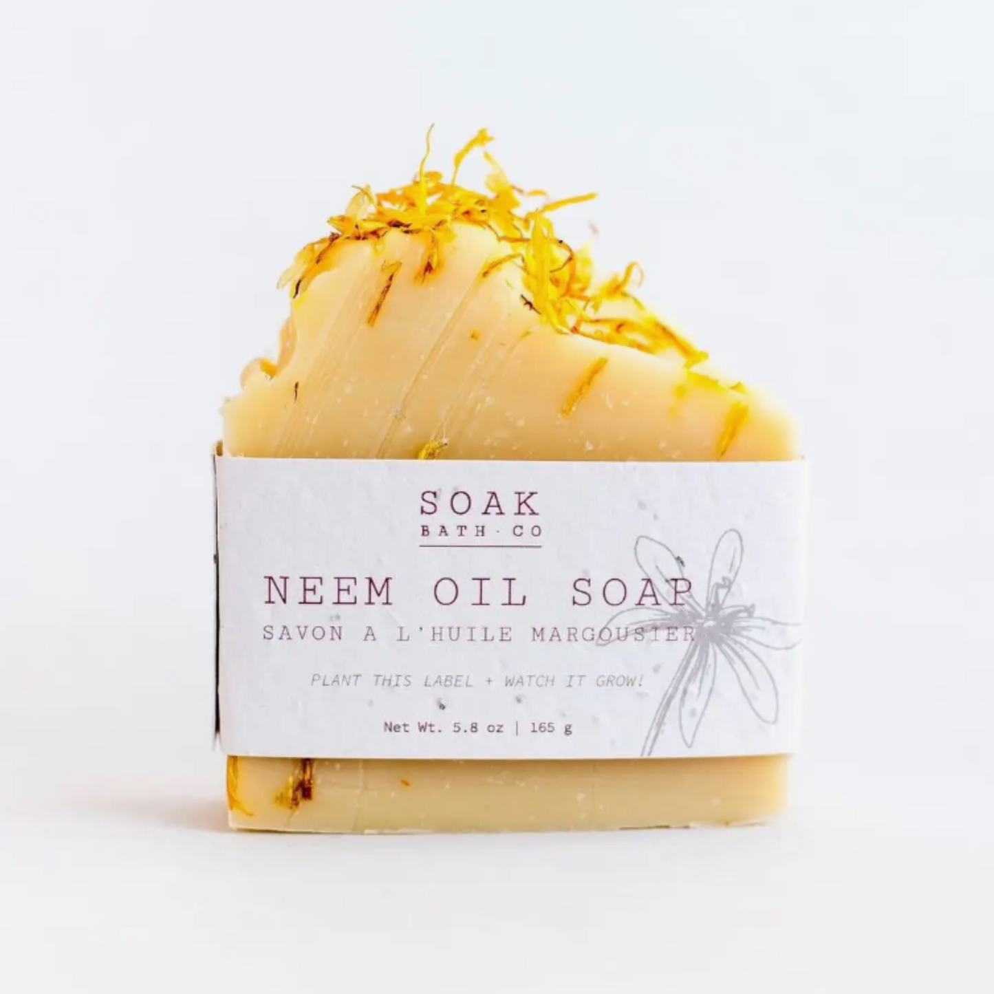 Neem Oil Soap - Plantable Label