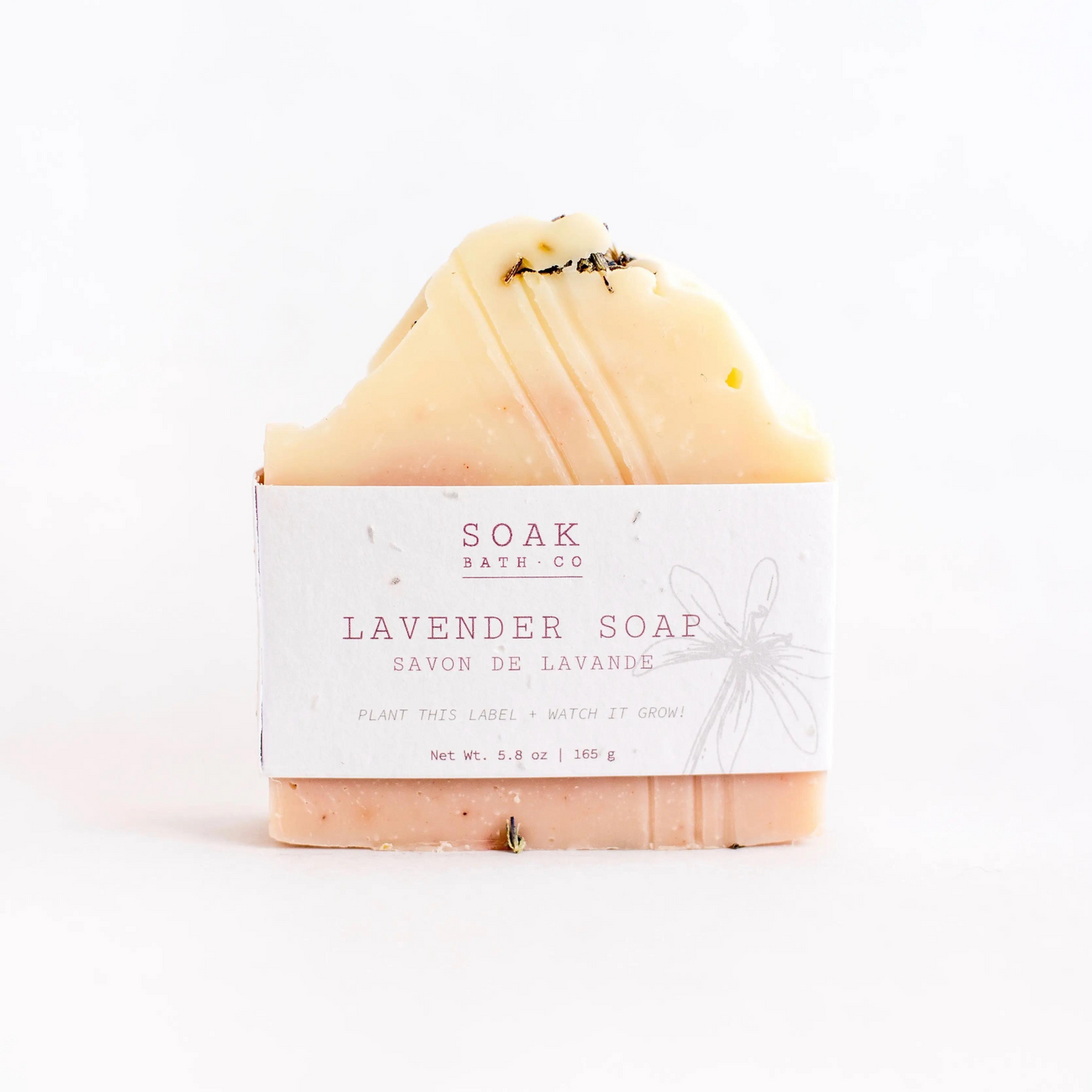 Lavender Soap - Plantable Label